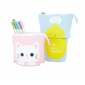 Cute Pen Bag Pencil Box Pencilcase Pencil Bag Flexible Big Cat Pencil Case Fabric Quality School Supplies Stationery Gift